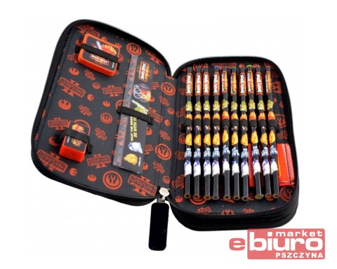 PIÓRNIK PODWÓJNY Z WYPOSAŻENIEM ANGRY BIRDS