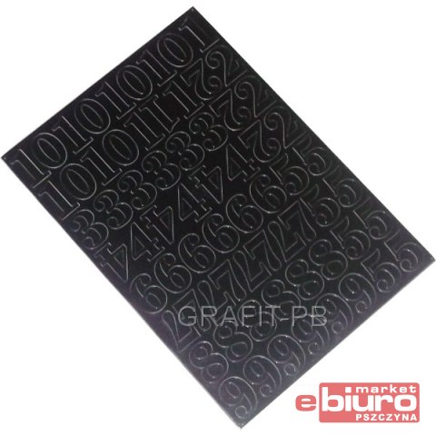 CYFRY SAMOPRZYLEPNE 2 CM RÓŻNE KOLORY