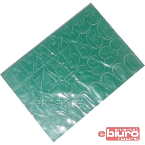 CYFRY SAMOPRZYLEPNE 3 CM RÓŻNE KOLORY