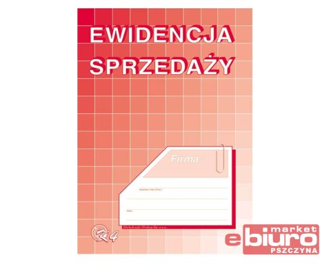 EWIDENCJA SPRZEDAŻY A5 (PION) K4