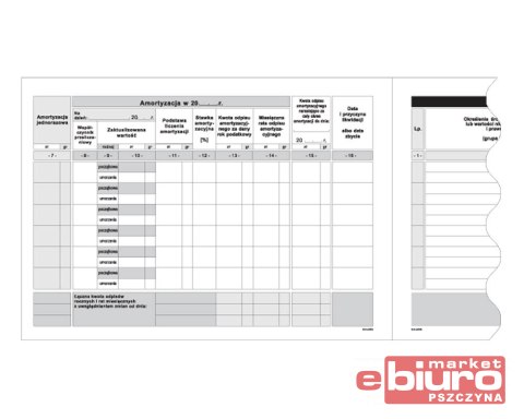 EWIDENCJA ŚRODKÓW TRWAŁYCH A-5 K08