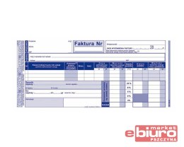 FAKTURA VAT 1/3 A-4 (PEŁNA) 105-8-E