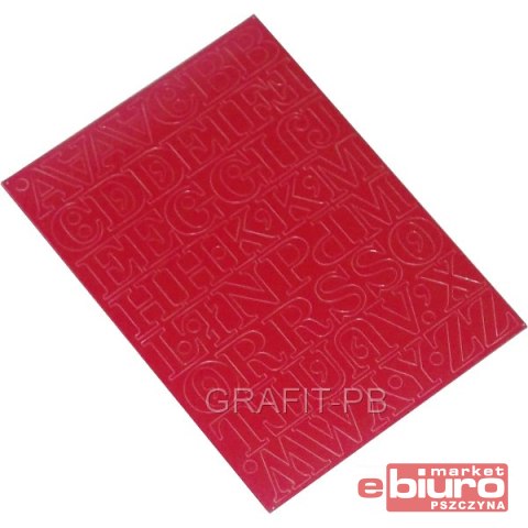 LITERY SAMOPRZYLEPNE 2 CM RÓŻNE KOLORY