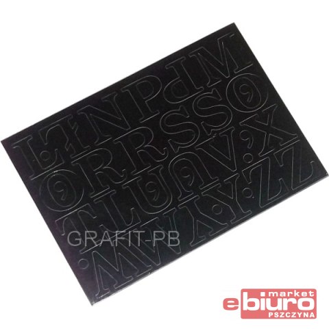 LITERY SAMOPRZYLEPNE 3 CM RÓŻNE KOLORY