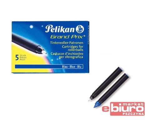 NABOJE PELIKAN GRAND PRIX KM/5 NIEBIESKIE KULKOWE