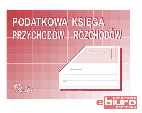 PODATKOWA KSIĘGA PRZYCHODÓW I ROZCHODÓW A5 K-3U