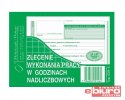 ZLECENIE WYKONANIA PRACY W GODZINACH NADL. 529-5