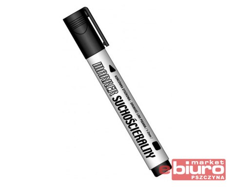 MARKER SUCHOŚCIERALNY CZARNY OKRĄGŁY KM107-VO