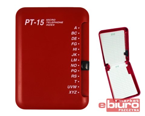 ORGANIZER PT-15 INDEKS TELEFONICZNY MINI