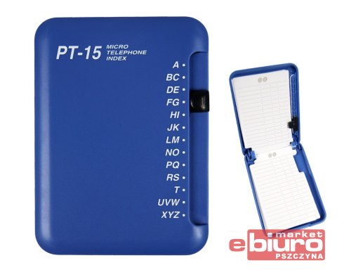 ORGANIZER PT-15 INDEKS TELEFONICZNY MINI