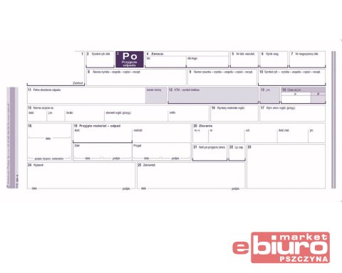 PO PRZYJĘCIE ODPADU JEDNOPOZ. 384-8