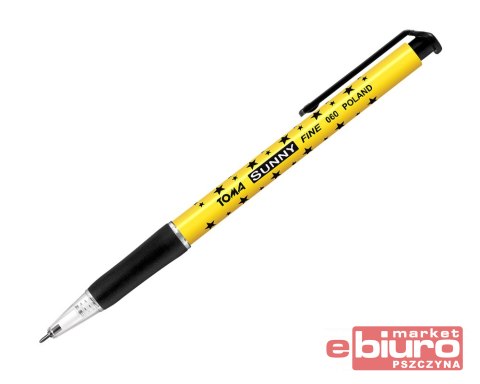 DŁUGOPIS SUNNY AUTOMAT CZARNY TO-060 TOMA