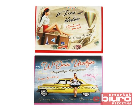 KARNET URODZINY B6 ART