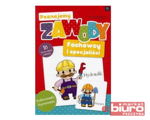 KOLOROWANKA B5 POZNAJEMY ZAWODY FACHOWCY