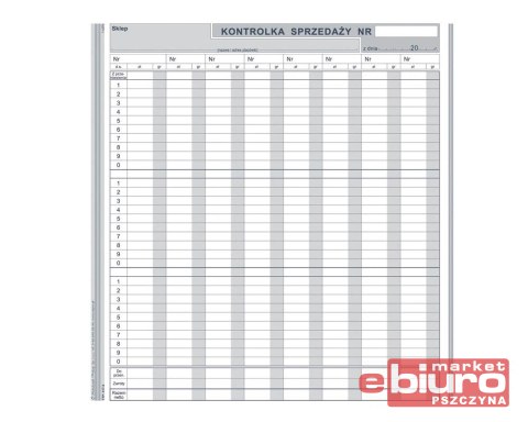 KONTROLKA SPRZEDAŻY 417-2