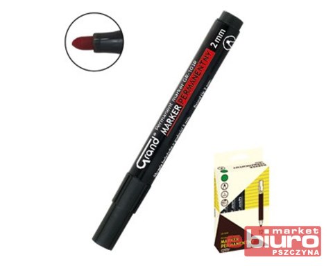 MARKER PERMANENT GRAND GR-103R CZARNY OKRĄGŁY A'12