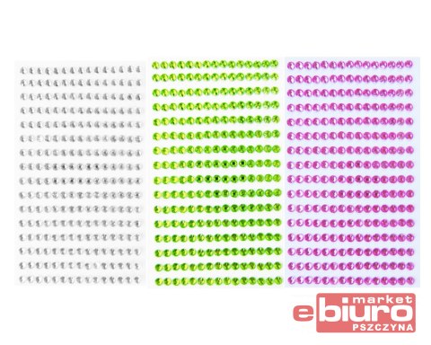 OKRĄGŁY AKRYL DO PRZYKLEJANIA 4MM-240 SZT X099