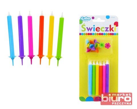 SWIECZKI URODZINIWE TECZA 12/12 8 CM GODAN
