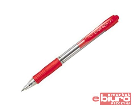 DŁUGOPIS PILOT CZERWONY SUPER GRIP BPGP-10-F-R