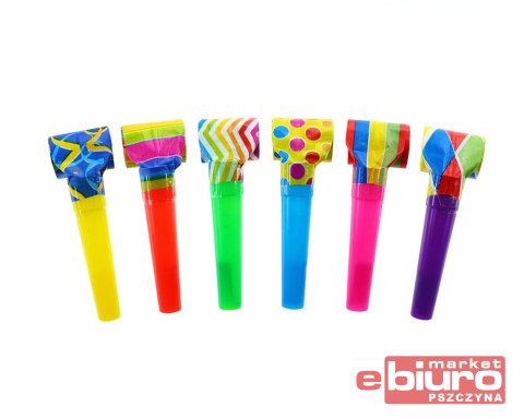 ZESTAW 6 TRĄBEK PAPIEROWYCH GODAN