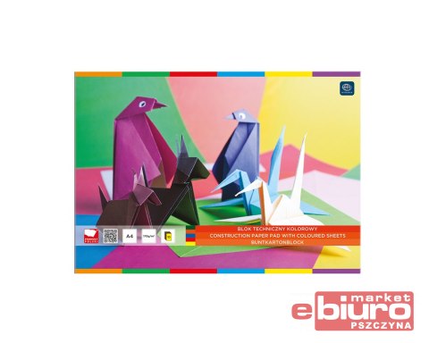 BLOK TECHNICZNY KOLOR A4 INTERDRUK