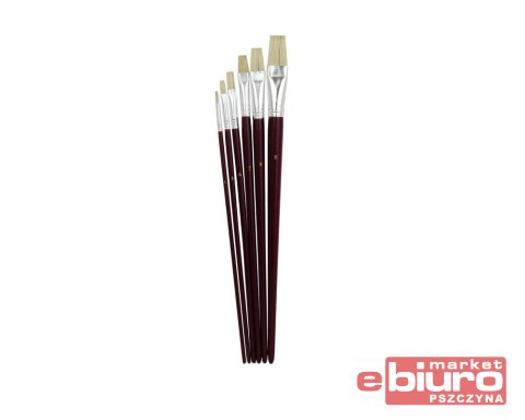 PĘDZLE 685 A PŁASKIE 6SZT 1-11