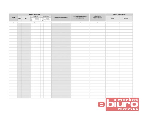 RAPORT DYSPOZYTORSKI A4 804-1