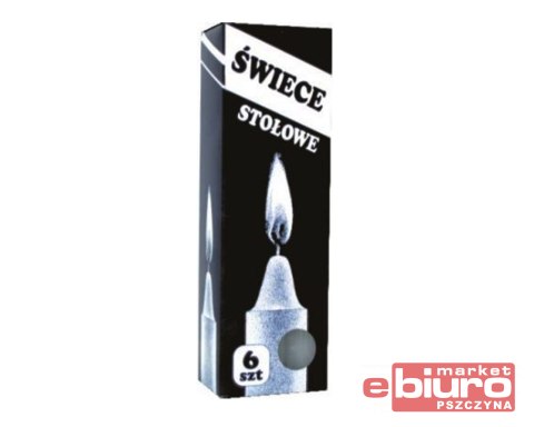 ŚWIECZKA STOŁOWA A'6 S1-6