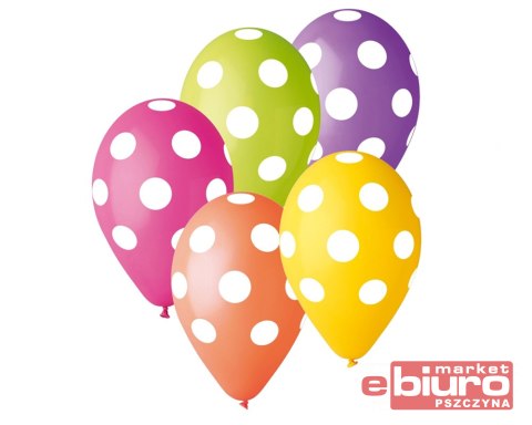 BALON PREMIUM GROCHY 12 '' - 5 SZT GODAN