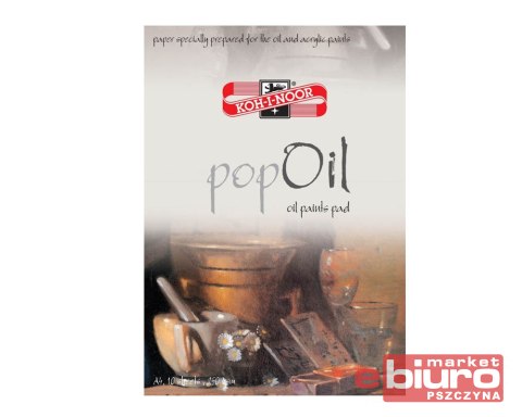 BLOK POP OIL A4 10 ARKUSZY 250 G