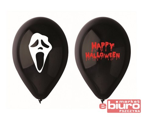 BALON PREMIUM STRASZNE HALLOWEEN 12 - 5 SZT GODAN