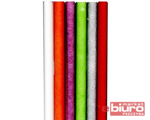 FLIZELINA MATALLIC MIX KOLORÓW 50CM X 5Y