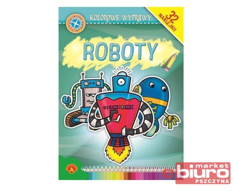 KOLOROWANKA WYPRAWY ROBOTY