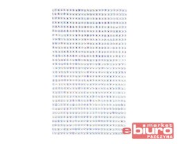 KRYSZTAŁKI SAMOPRZYLEPNE 3MM 806 SZT OPALESCENT