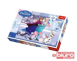 PUZZLE 160 JAZDA NA ŁYŻWACH FROZEN TREFL 15317