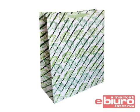 TOREBKI PREZENTOWE 26X32 LIŚCIE INCOOD
