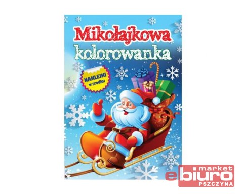 MIKOŁAJKOWA KOLOROWANKA MD