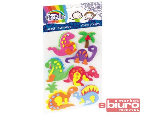 NAKLEJKI PIANKOWE FIORELLO GR-NP130 DINOZAUR