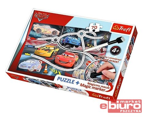 PUZZLE 70 PLUS PISAK DISNEY CARS 2 75110 TREFL