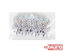 APLIKACJA KOKARDKA AŻUROWA 15X20MM 1MB SREBRNE