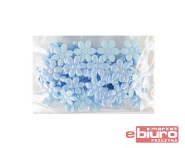 APLIKACJE AŻUROWE KWIATEK PEŁNY ŚREDNI,1MB, BŁĘKIT