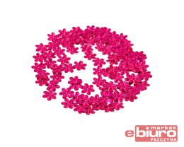 CEKINY KWIATKI MAŁE 8MM/5G AMARANTOWE