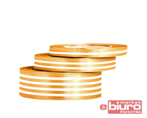 WSTĄŻKA SATYNOWA W LINIE, 25MM/22MB, JAJKO