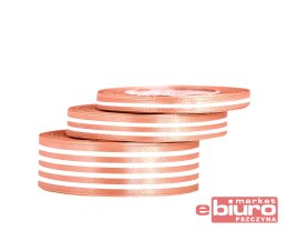 WSTĄŻKA SATYNOWA W LINIE, 25MM/22MB, ŁOSOSIOWA