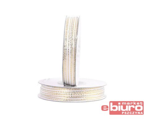 WSTĄŻKA SATYNOWA ZP 3MM/45MB BIAŁA WSATZP3-45-001