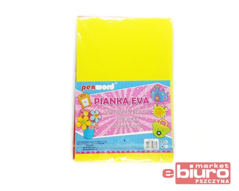 PIANKA EVA STANDARD MIX KOLORÓW 20X30 A'10