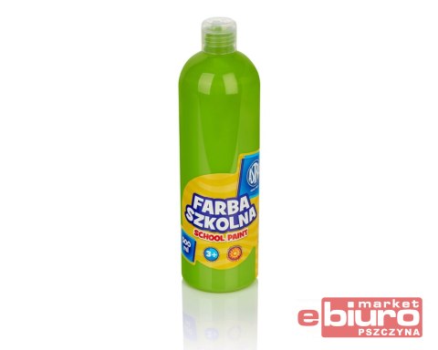 FARBA SZKOLNA ASTRA 500ML LIMONKOWA