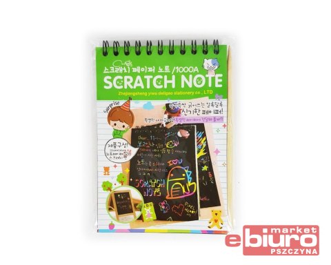 KSIĄŻECZKA ZDRAPKA A-6 1990