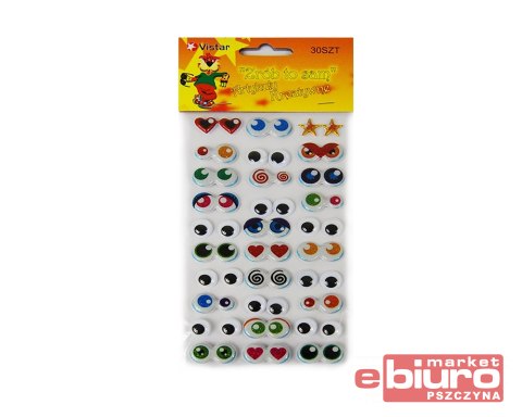 OCZKA SAMOPRZYLEPNE A'30 2898