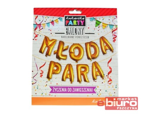 BALONY PARTY "MŁODA PARA" BAL-009 KUKARTKA